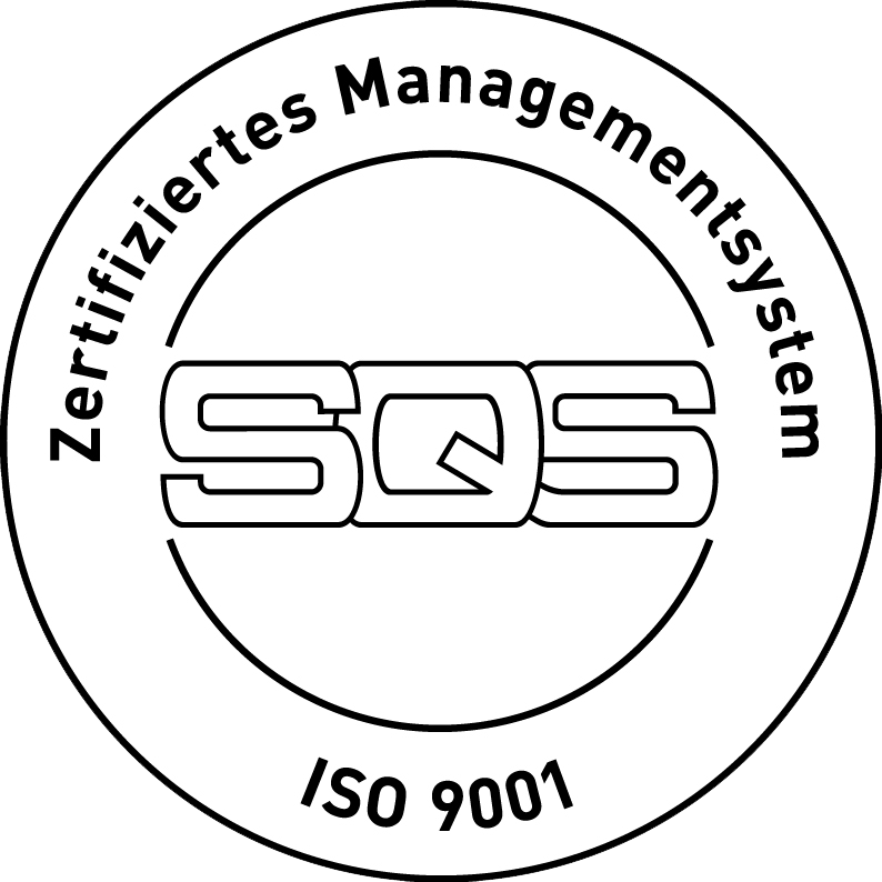 Unsere Qualität wird durch die Zertifizierung nach ISO 9001:2015 bestätigt
