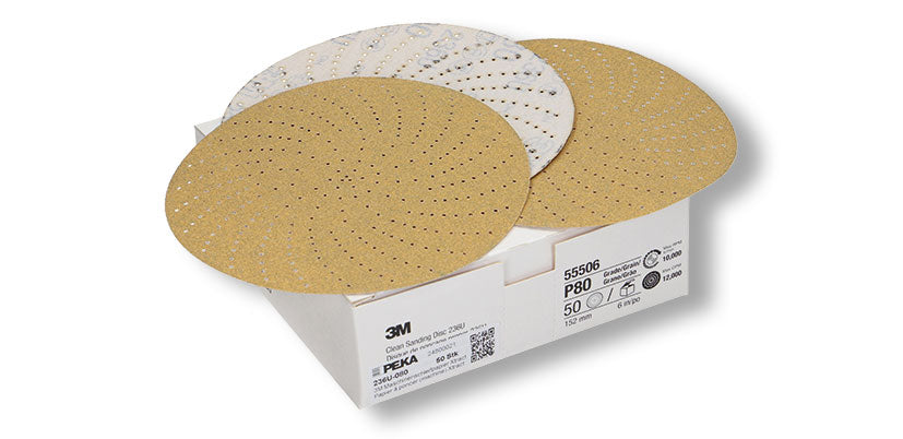 3M Maschinenschleifpapier Xtract mit Klettrücken  236U